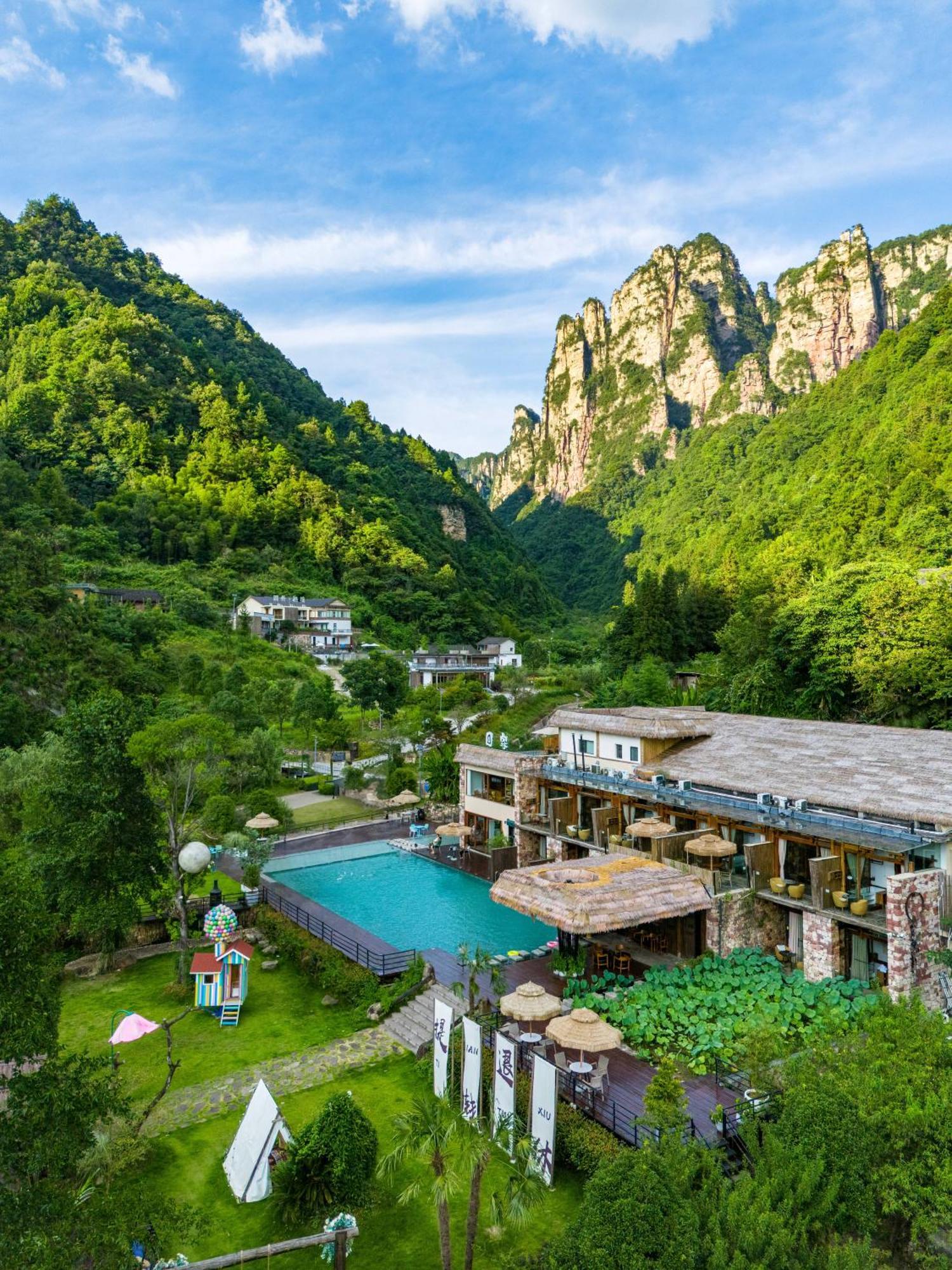 Pandora Vista Retreat Hotel Zhangjiajie Exterior photo